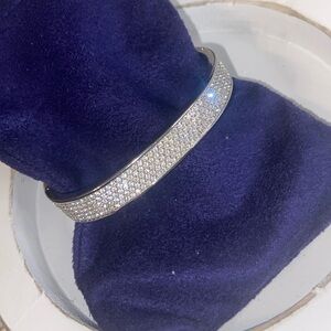 EUC WOMENS SILVER CALVIN KLEIN BRACELET